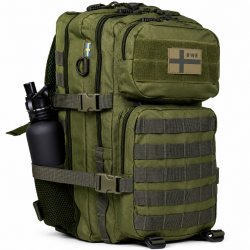 Army Gross Assault Ryggsekk 40L Net Pocket - OD