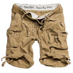 Brand New Surplus Raw Vintage Division Shorts - Beige