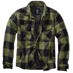 Brandit Lumberjacka Padded - Green Check