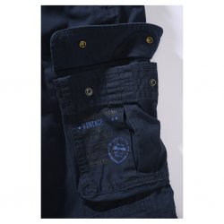 Brandit Pure Slim Fit Bukse – Marineblå