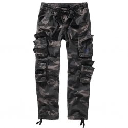 Brandit Pure Slim Fit Trousers - Dark Camo