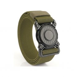 Built for Athletes Stretch Belt - Army Green