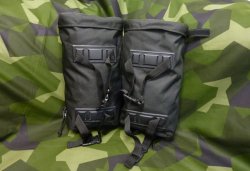 Max Fuchs Raincover Militærsekk 100L – Svart
