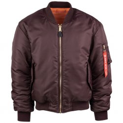 Fostex Garments® MA-1 Bomberjakke Herre – Maroon