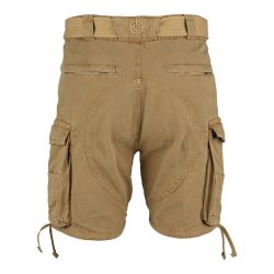 Fostex miesten cargo-shortsit canvas 100% puuvillaa – Sand