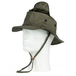 Bush hat with mosquito net - Ranger Green