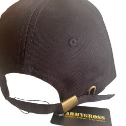 Tactical Caps - Aldrig Ge Upp - Black