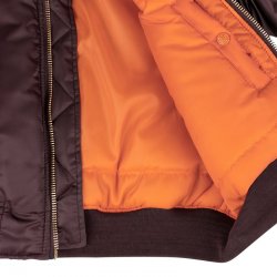 Fostex Garments® MA-1 Bomberjakke Herre – Maroon