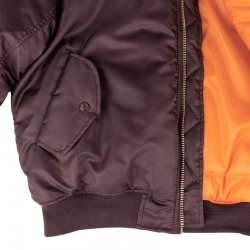 Fostex Garments® MA-1 Bomberjakke Herre – Maroon