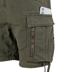Fostex Cargo Shorts Men in Canvas 100% Cotton