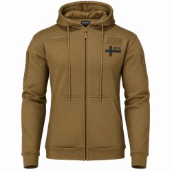 Mil-Tec Tactical Hoodie med SWE-logo – Coyote