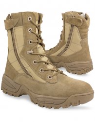 Mil Tec Boots SWAT 2 Side Zip - Coyotebrun