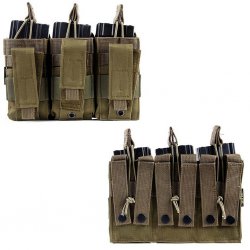 Triple Kangaroo M4 Mag Pouch - Olive