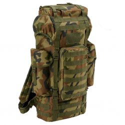 Brandit Combat Backpack MOLLE - Woodland Camo