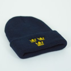 Tre Kronor Royal Wool Watch Cap - Navy Blue