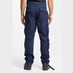 Brandit Pure Slim Fit Bukse – Marineblå