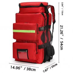 Akuttryggsekk – Profesjonell medisinsk ryggsekk 40L