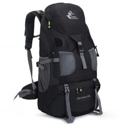 Free Knight Hiking Backpack - 50L - Black