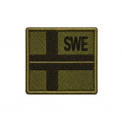 SWE Fabric Patch – Square – Olive