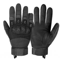 Nordic Defender Tactical Gloves . Black