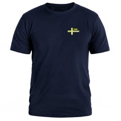 Army Gross - Thin Blue Line SWE T-Shirt - Navy Blue