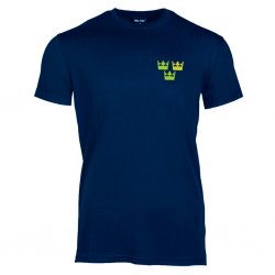 Tre Kronor T Shirts - Marinblå