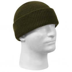 Rothco G.I. US Watch Cap – 100 % ull – Olivgrønn