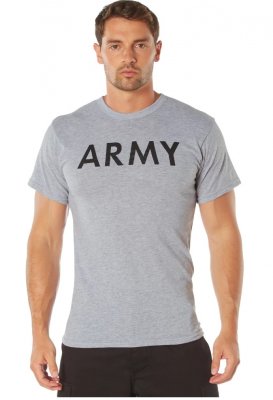Rothco T-Shirt med print ARMY Grey