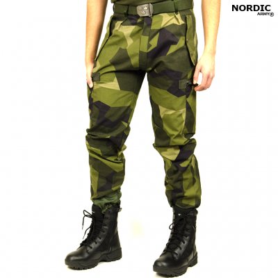 Nordic Army® Byxa M90 Camo i ripstop