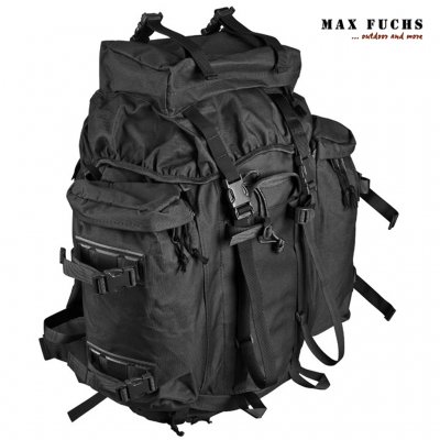 Max Fuchs Raincover Militærsekk 100L – Svart