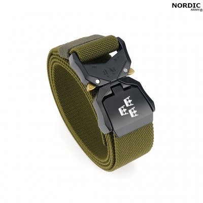 Nordic Army® Tactical Stretch Belt Three Crown - OD