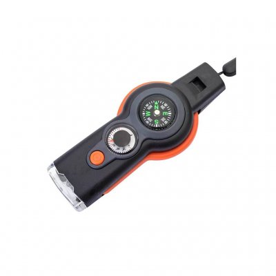 7-in-1 Survival-Pfeife für Outdoor & Camping