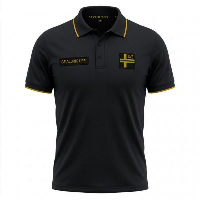 Pikétröja Quick Dry - Black
