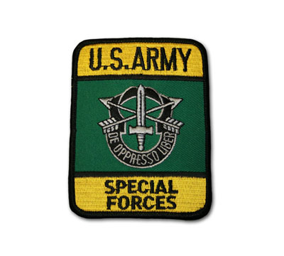 Amerikansk Rothco Special Forces Tygmärke